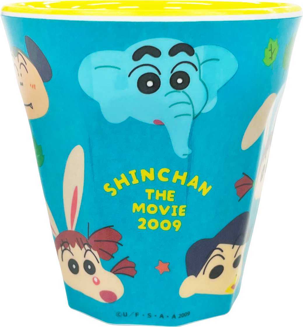 クレヨンしんちゃん　メラミンカップ　ムービーフェイス　カスカベ防衛隊