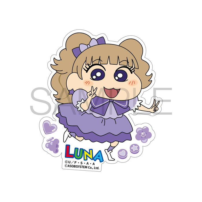 FRUITS ZIPPER×クレヨンしんちゃん　マーキングステッカー　仲川 瑠夏