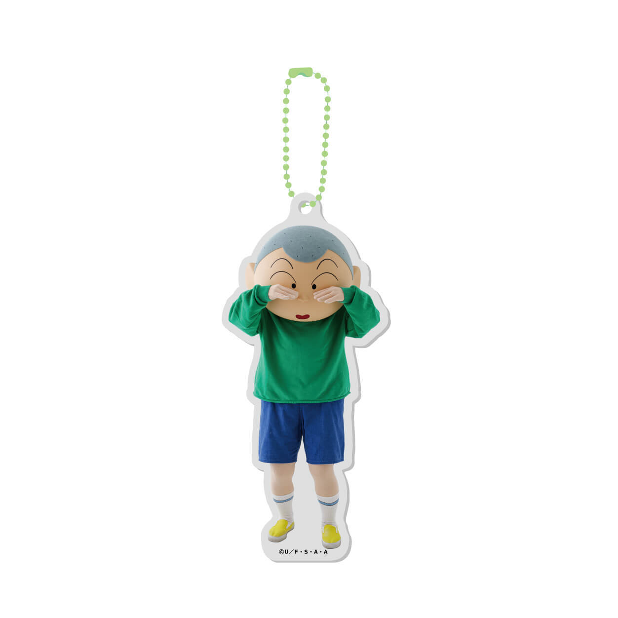 クレヨンしんちゃん　アクリルキーホルダー　ハイ！チーズ！　マサオくん
