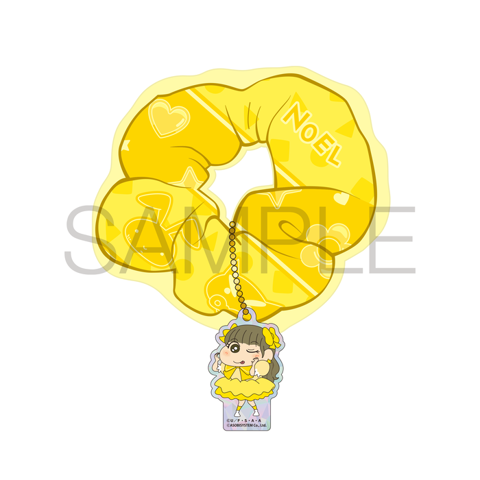 FRUITS ZIPPER×クレヨンしんちゃん　チャーム付きシュシュ　早瀬 ノエル