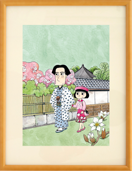 【誕生40周年記念】鎌倉ものがたり　複製原画　ベストエピソード２巻　春　【先着３名様西岸先生直筆サイン入り】