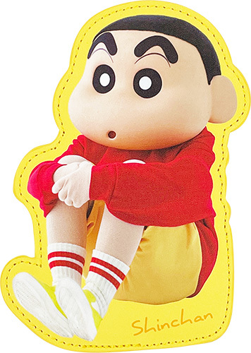 クレヨンしんちゃん　ダイカットポーチ　ハイ！チーズ！