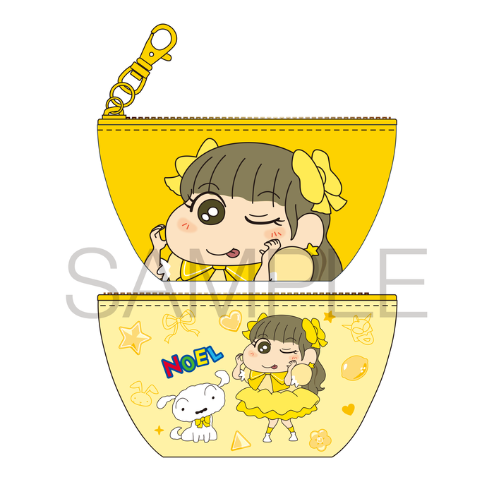 FRUITS ZIPPER×クレヨンしんちゃん 三角ミニポーチ 早瀬 ノエル
