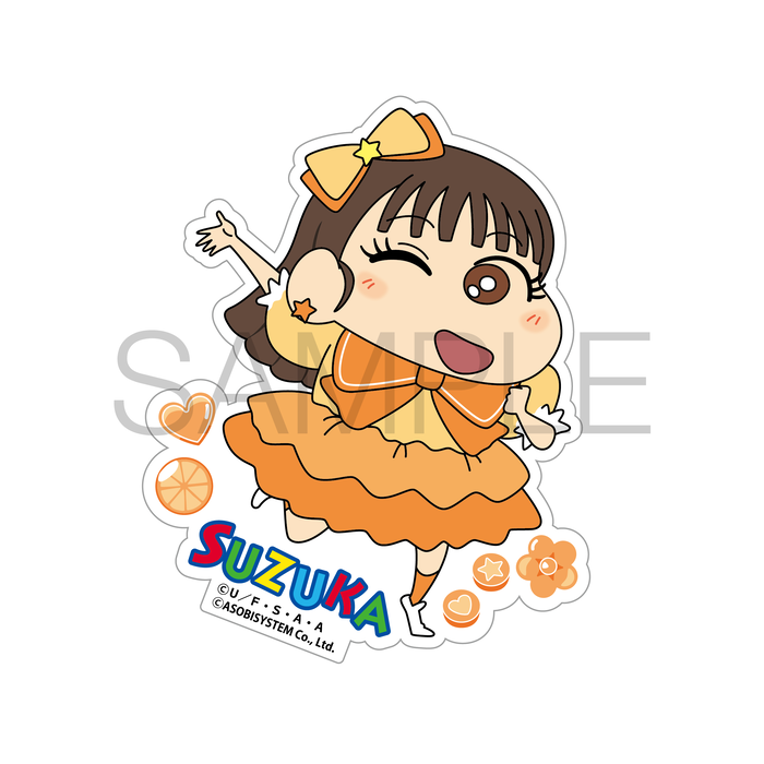 のんちゃん紙✨ FRUITS ZIPPER×クレヨンしんちゃん マーキングステッカー 鎮西 寿々歌