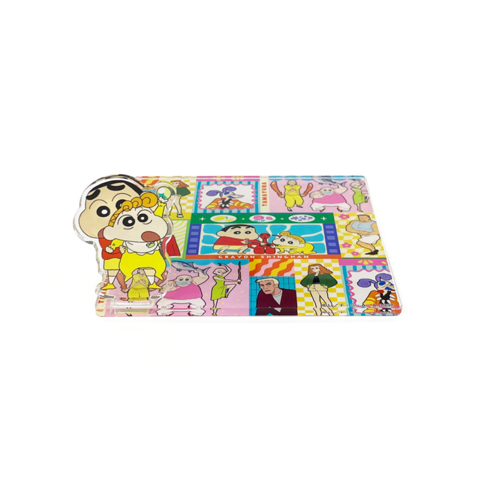 クレヨンしんちゃん　シネマセレクション1997　アクリルスタンドコースター　●