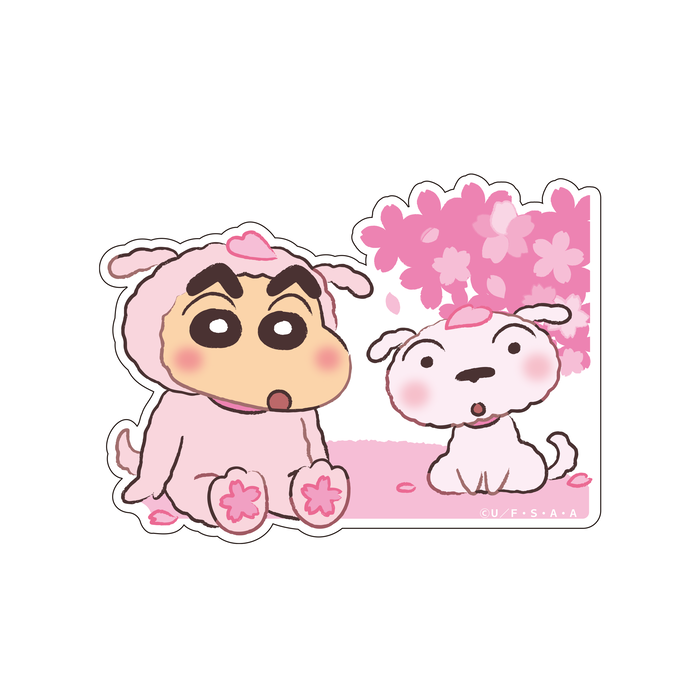 クレヨンしんちゃん　マーキングステッカー　サクラブルーム　満開