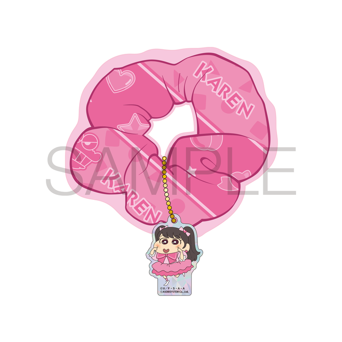 FRUITS ZIPPER×クレヨンしんちゃん チャーム付きシュシュ 松本 かれん