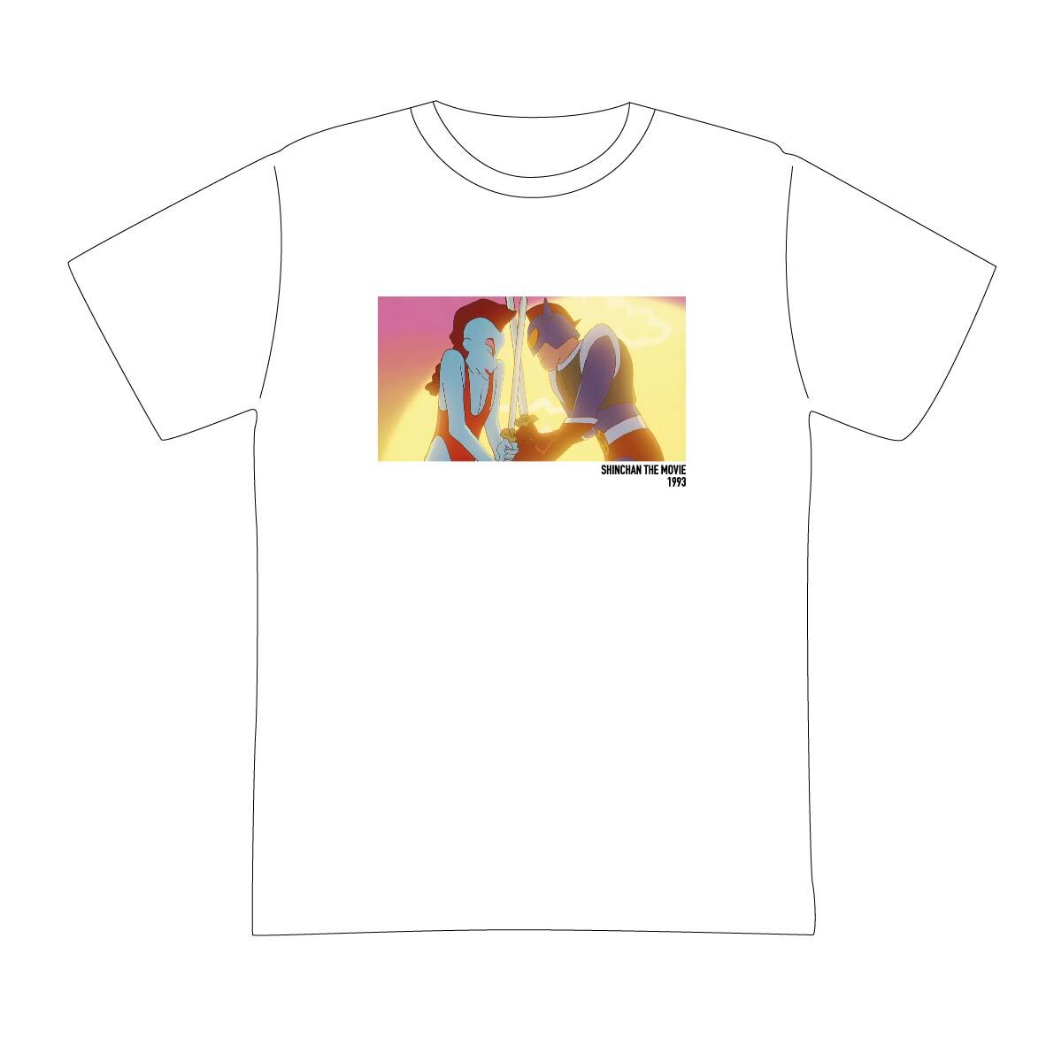 クレヨンしんちゃん　名場面Tシャツ　『アクション仮面VSハイグレ魔王』（フリーサイズ）