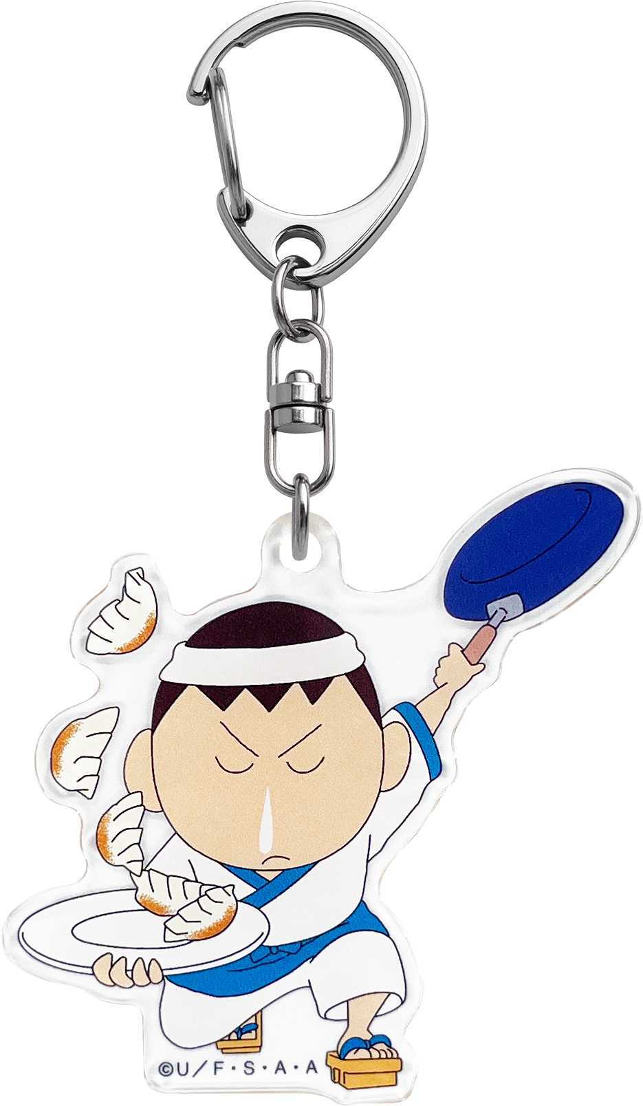 クレヨンしんちゃん　アクリルキーホルダー　最強！！オラの拉麺道　ボーちゃん