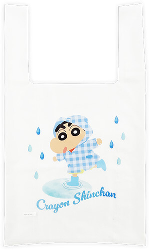 クレヨンしんちゃん　TPUトートバッグ　rainy days