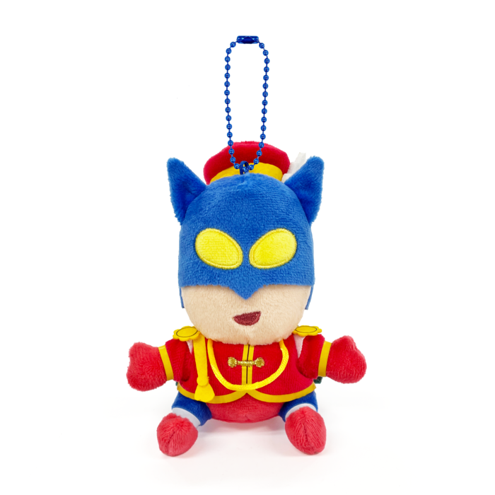 クレヨンしんちゃん　ぬいぐるみマスコット　エンジョイマーチングバンド　アクション仮面