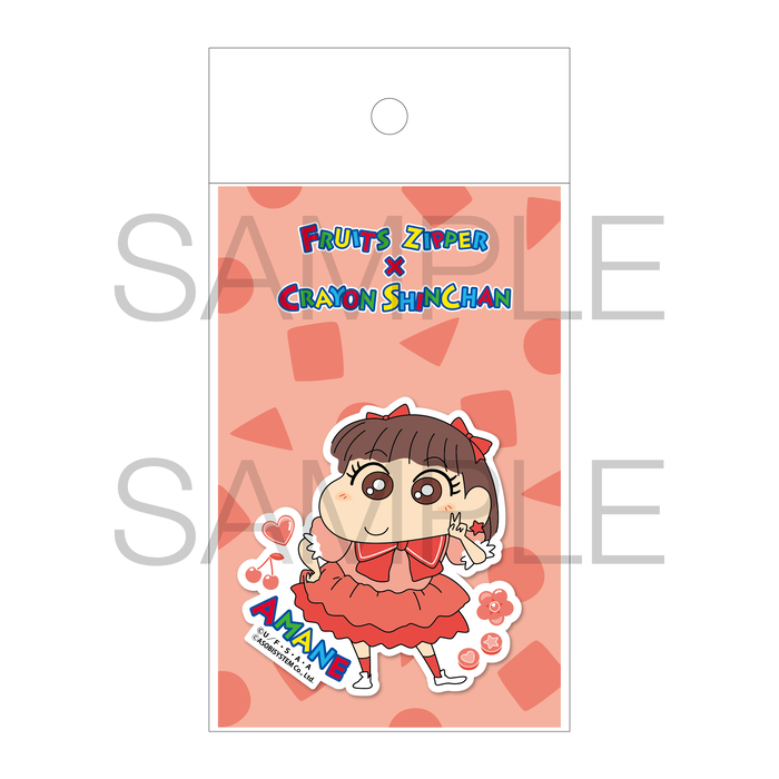 FRUITS ZIPPER×クレヨンしんちゃん マーキングステッカー 月足 天音