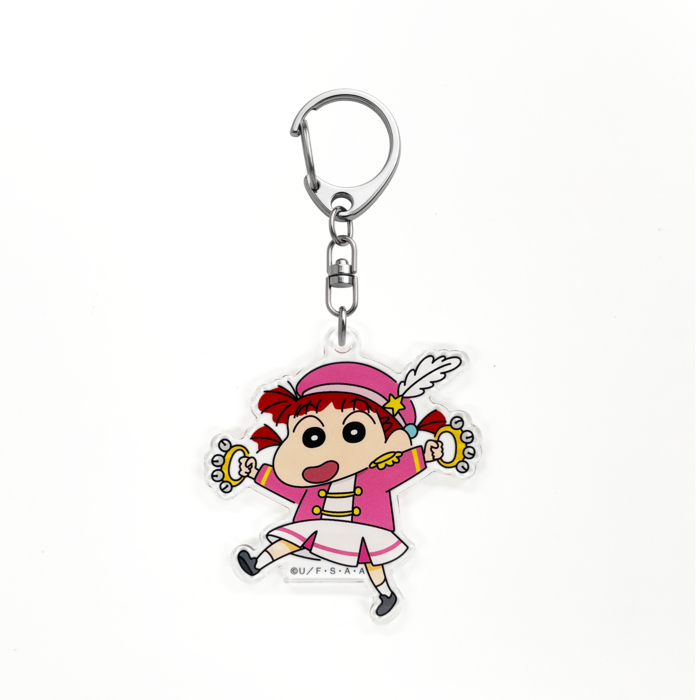 クレヨンしんちゃん　アクリルキーホルダー　エンジョイマーチングバンド　ネネちゃん