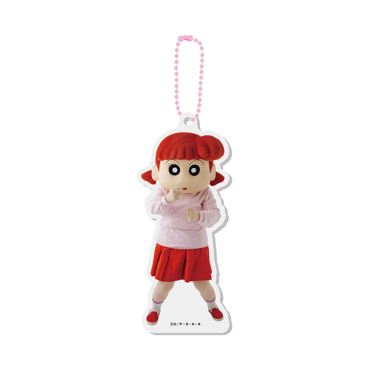 クレヨンしんちゃん　アクリルキーホルダー　ハイ！チーズ！　ネネちゃん