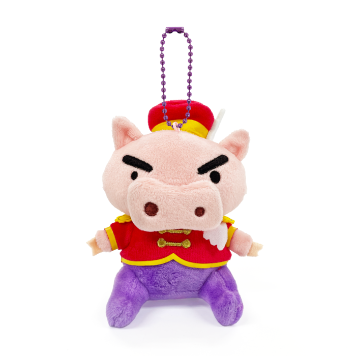 クレヨンしんちゃん　ぬいぐるみマスコット　エンジョイマーチングバンド　ぶりぶりざえもん