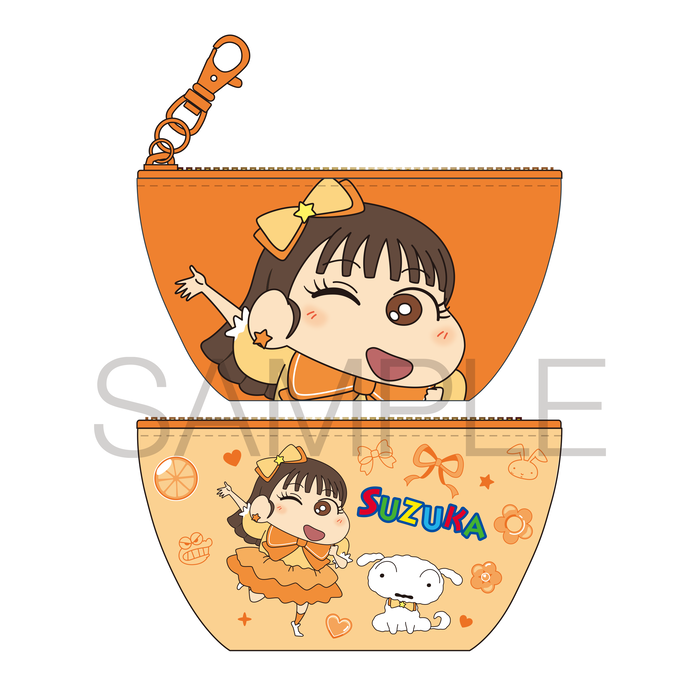 FRUITS ZIPPER×クレヨンしんちゃん　三角ミニポーチ　鎮西 寿々歌