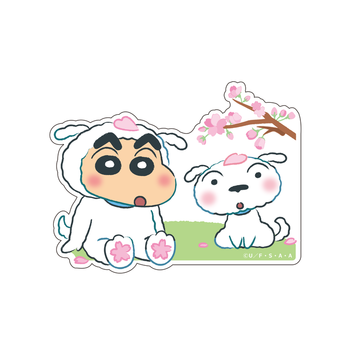 クレヨンしんちゃん　マーキングステッカー　サクラブルーム　春風