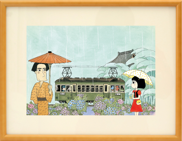 【誕生40周年記念】鎌倉ものがたり　複製原画　４巻　梅雨