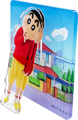 クレヨンしんちゃん アクリルクリップスタンド ハイ！チーズ
