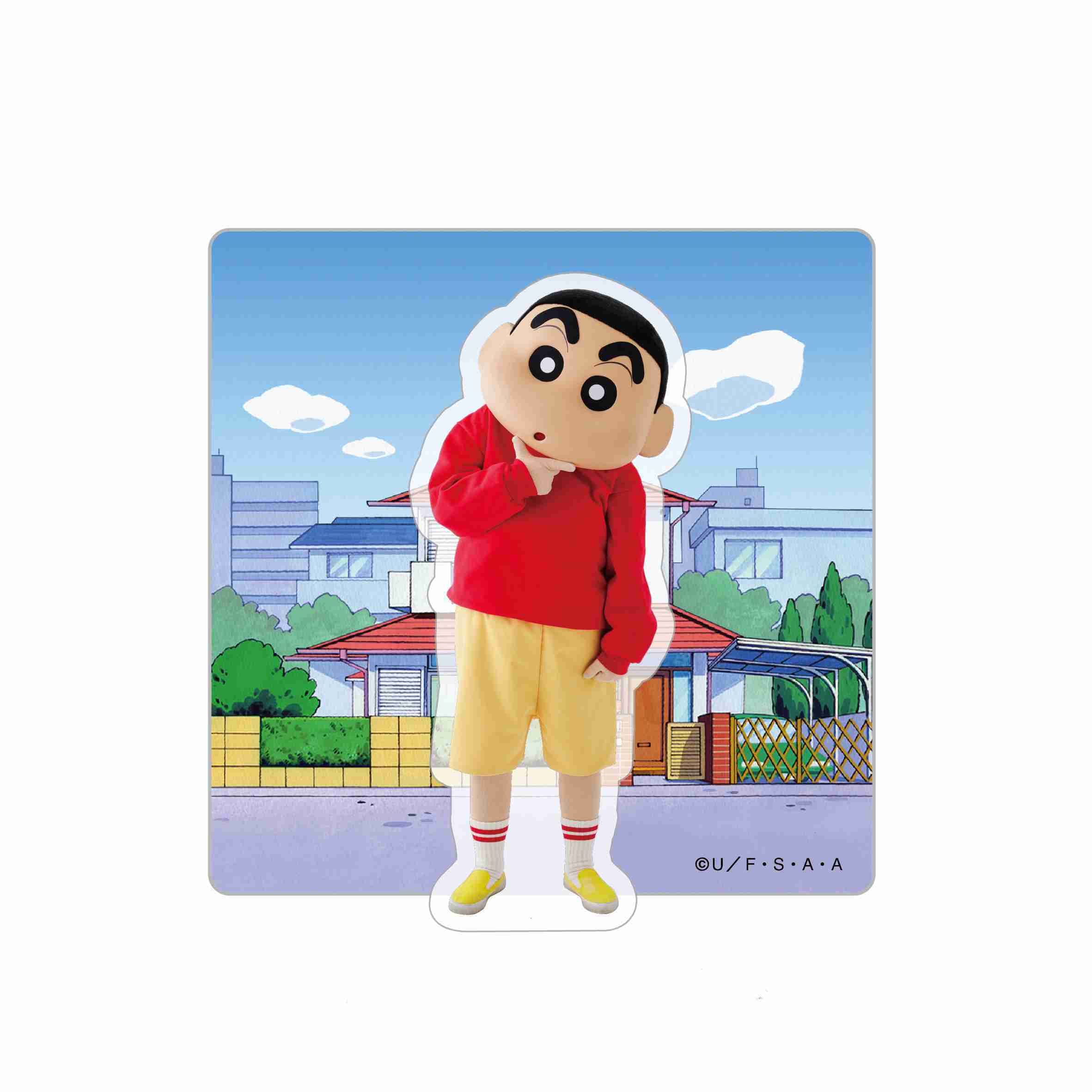 クレヨンしんちゃん アクリルクリップスタンド ハイ！チーズ