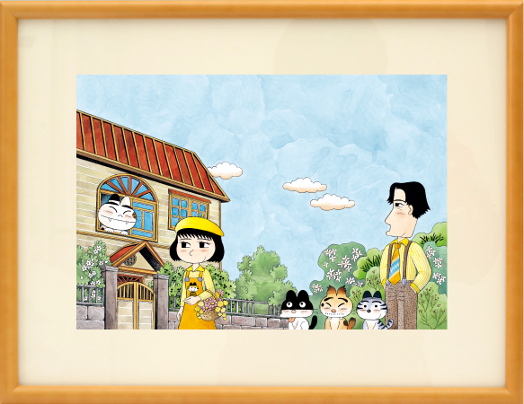 【誕生40周年記念】鎌倉ものがたり　複製原画　15巻　猫王