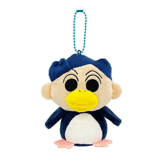 クレヨンしんちゃん　ぬいぐるみマスコット　ペンギン風間くん