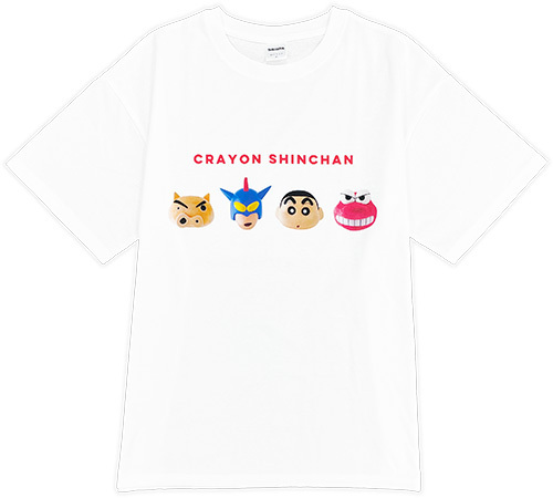 クレヨンしんちゃん　Tシャツ（フリー）　ハイ！チーズ！