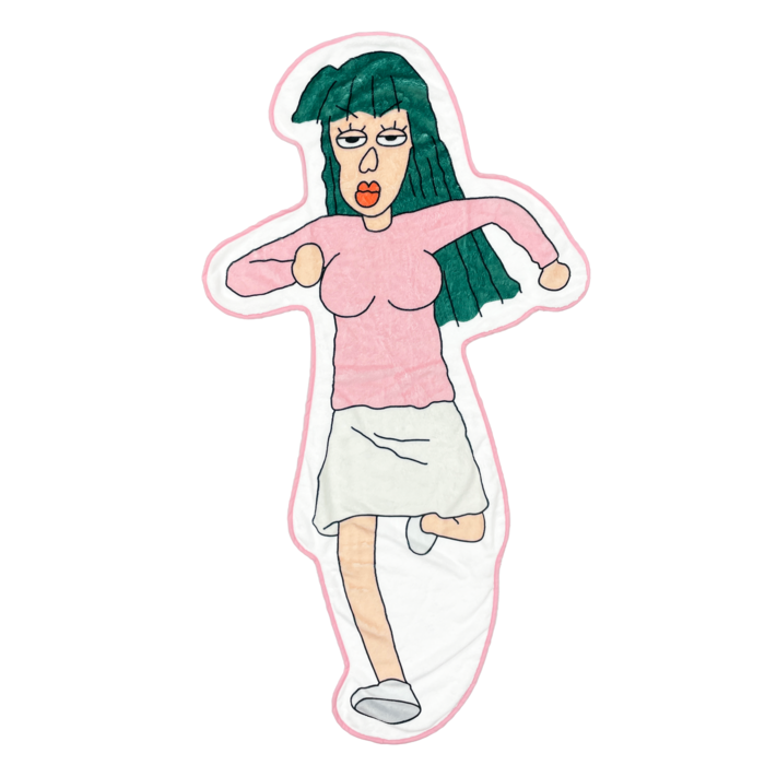 クレヨンしんちゃん　ダイカットブランケット　にせななこ