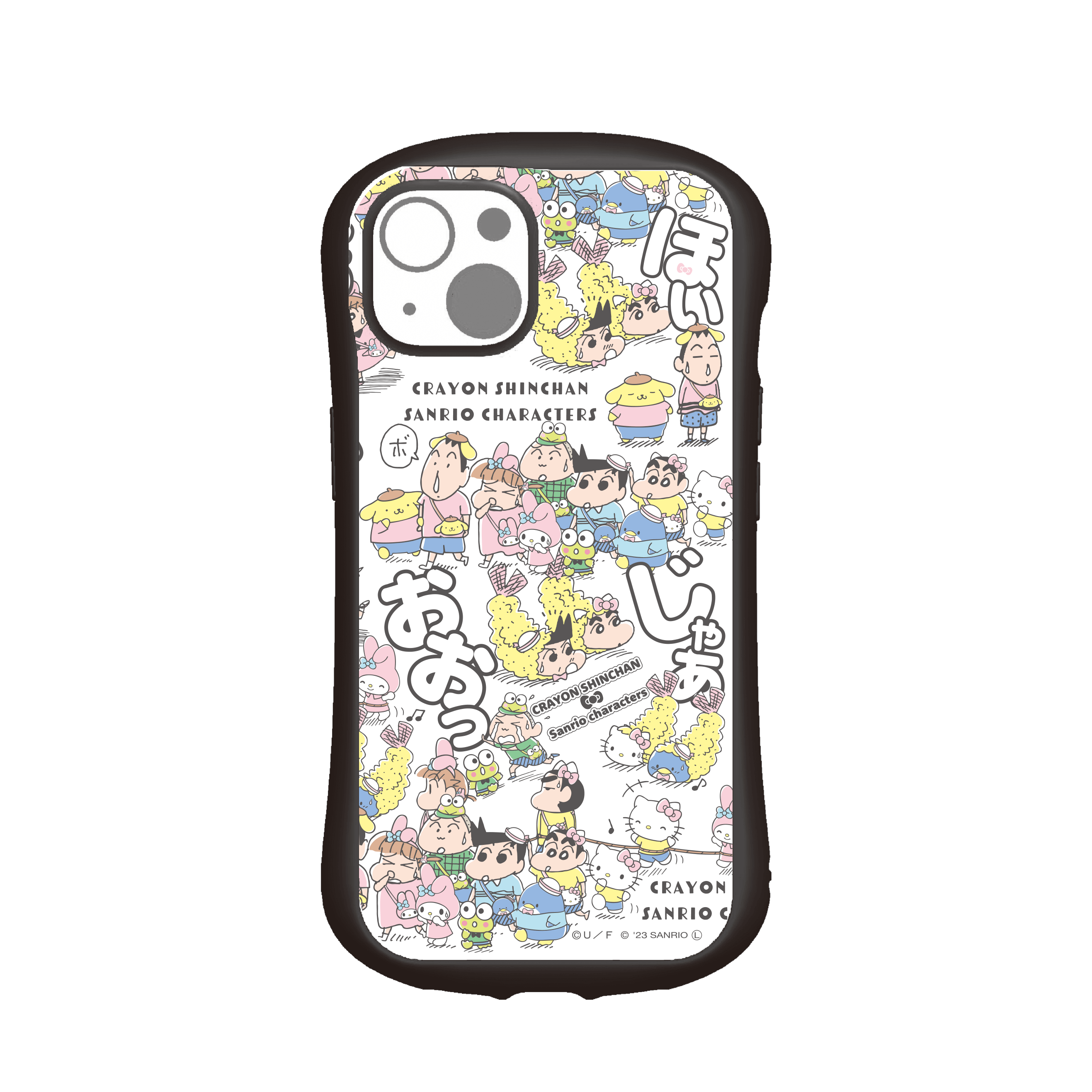 クレヨンしんちゃん×サンリオキャラクターズ スマホケース(iPhone13