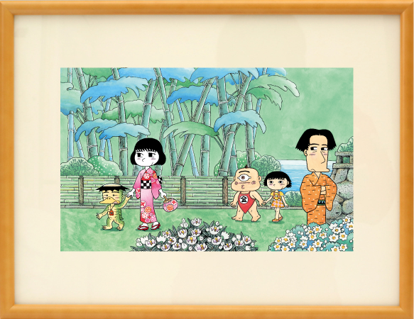 【誕生40周年記念】鎌倉ものがたり　複製原画　37巻　夏　【先着３名様西岸先生直筆サイン入り】