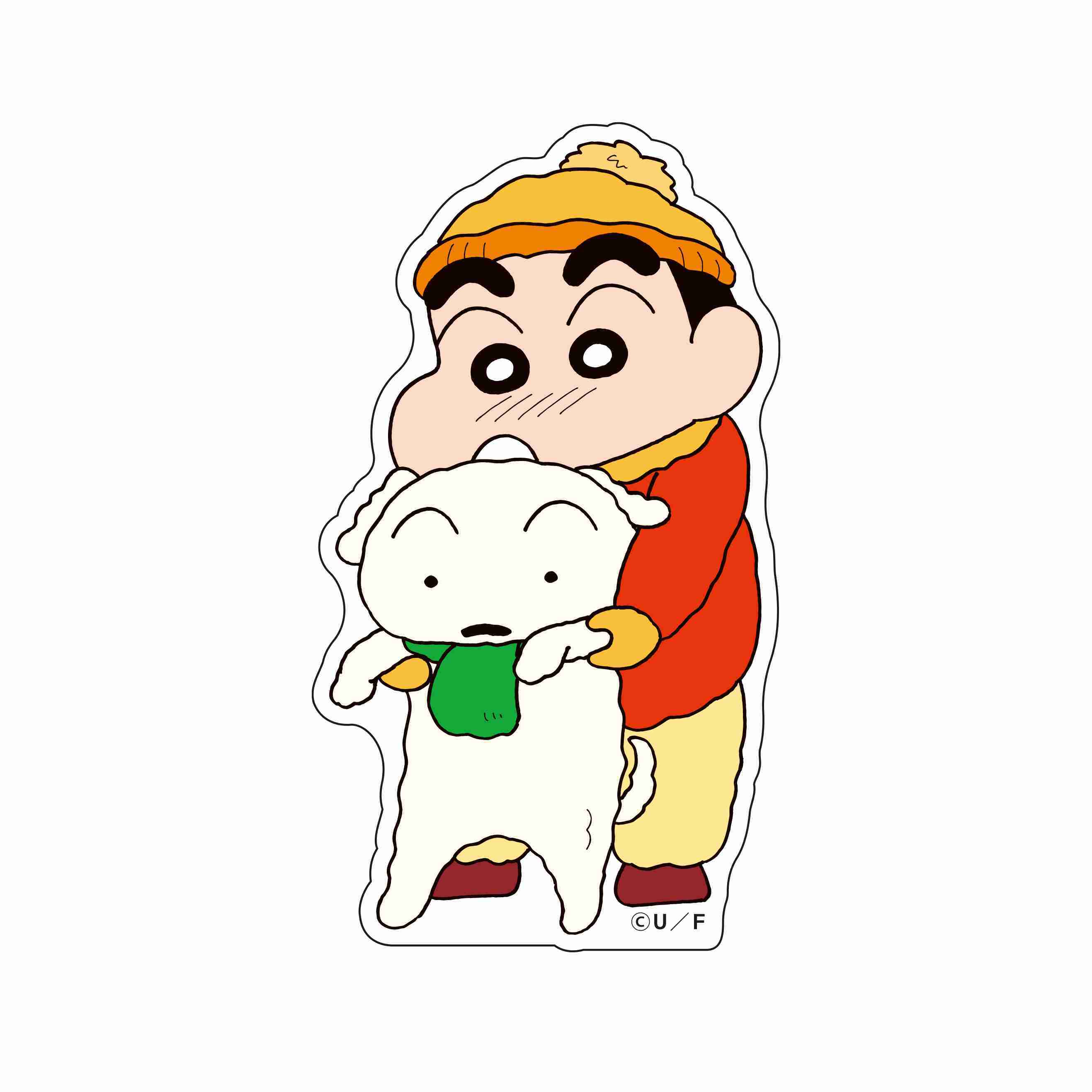 クレヨンしんちゃん　原作35周年　マーキングステッカー　冬