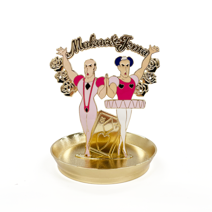 クレヨンしんちゃん　ジュエリートレイ　マカオとジョマ